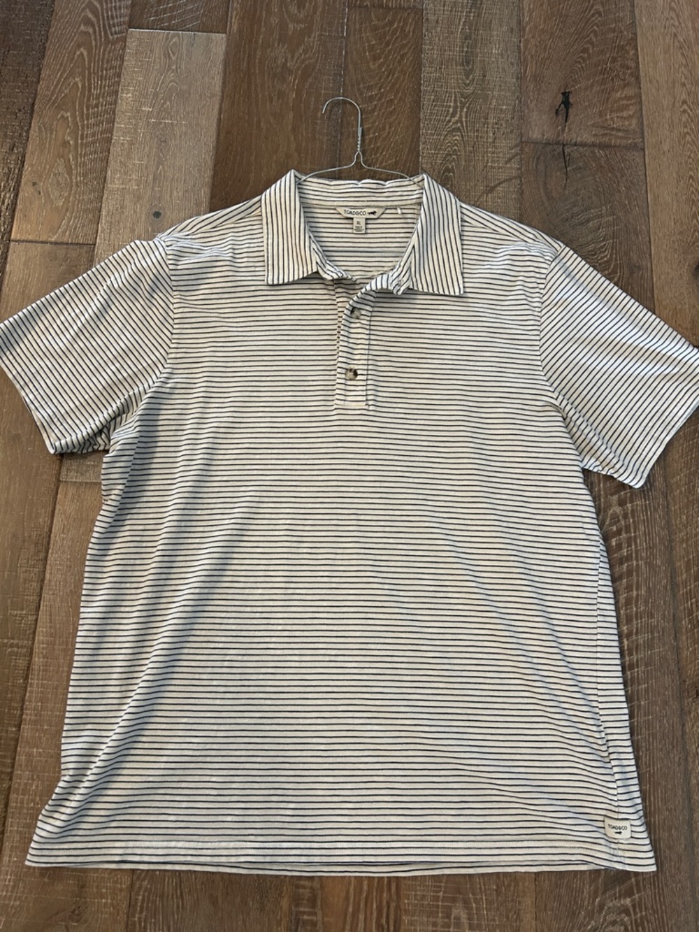 Toad&Co Men’s Thin Striped Polo